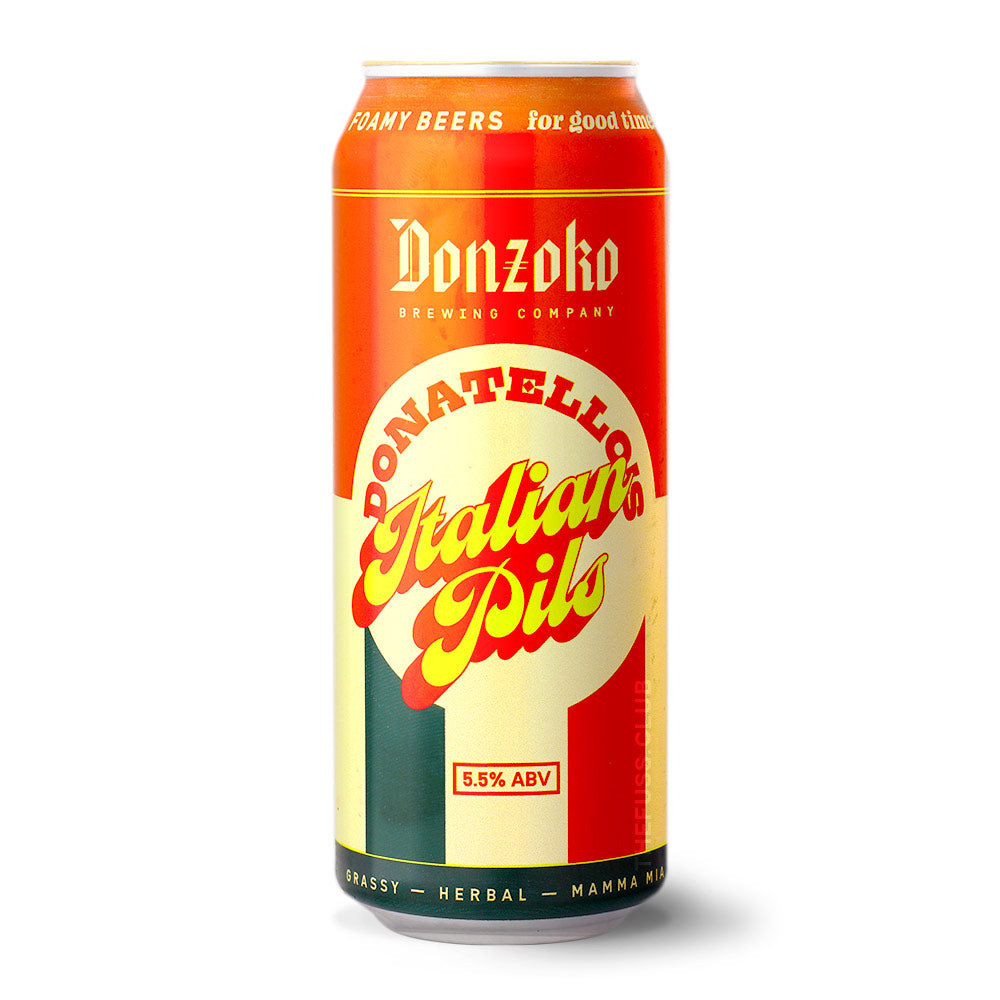 
                  
                    Donzoko Brewing Company Donatello's Italian Pils
                  
                