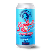 ICE CREAM VAN CLASSICS  SCREWBALL  RASPBERRY RIPPLE ICE CREAM & BUBBLE GUM PALE, 4.5% - The Fuss.Club