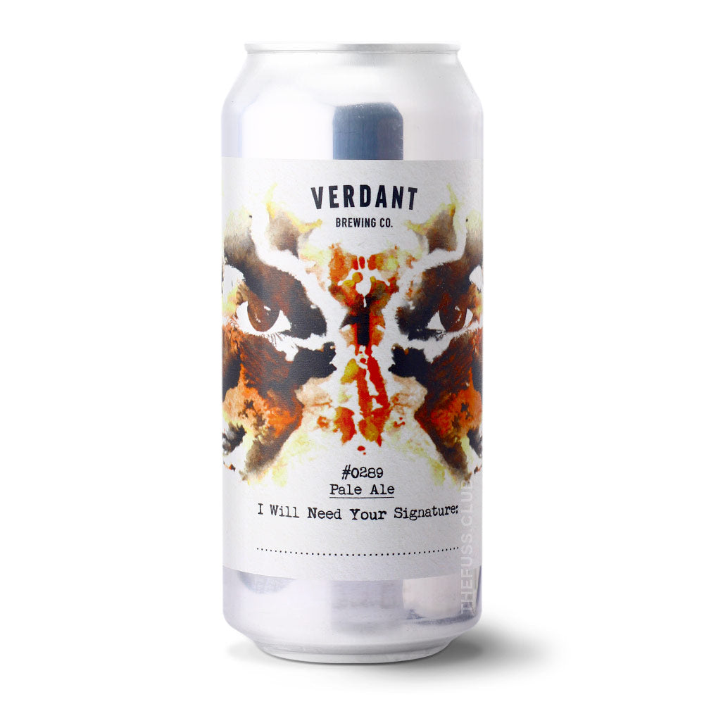 Verdant Brewing Co I Will Need Your Signature