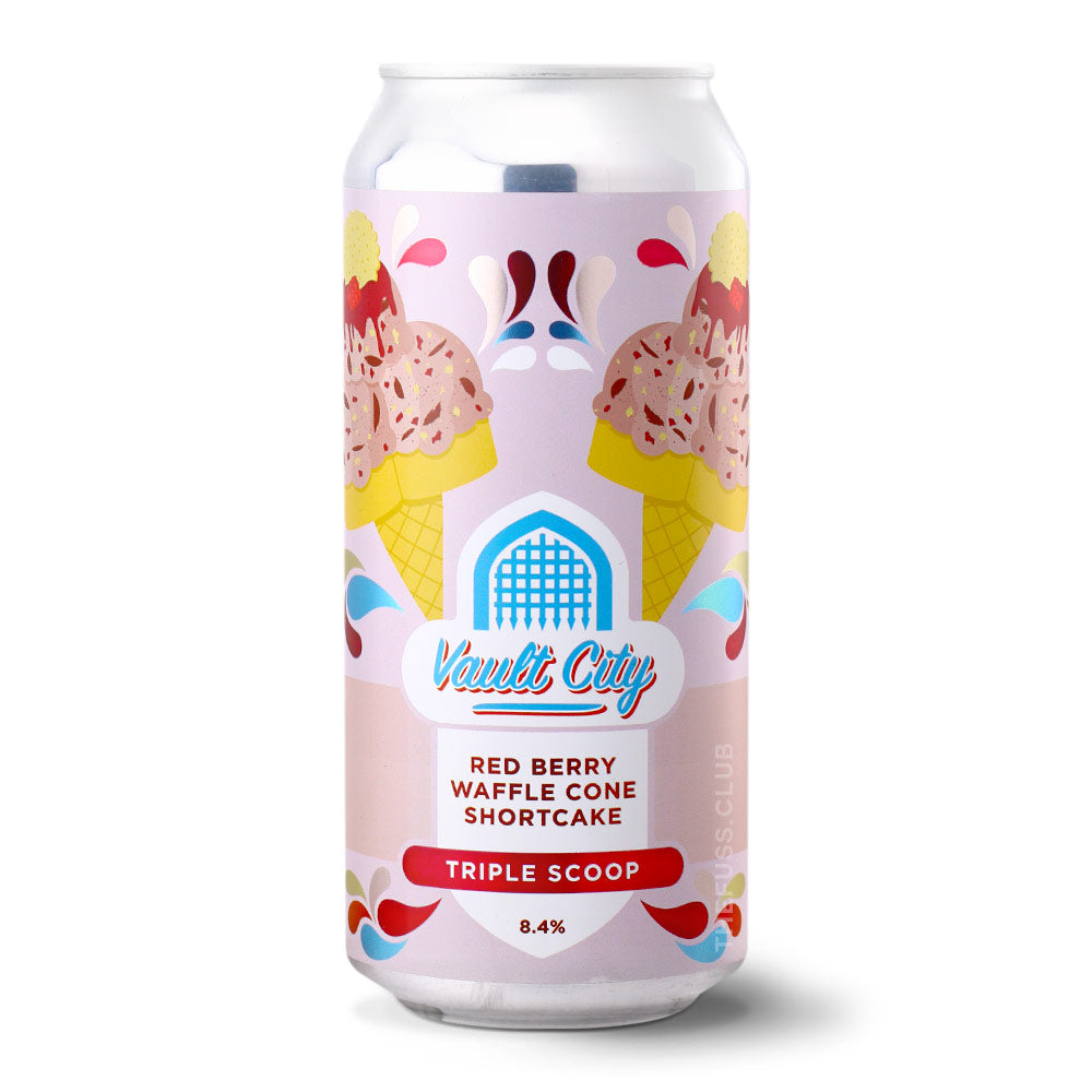 
                  
                    Vault City Brewing Red Berry Waffle Cone Shortcake Triple Scoop
                  
                