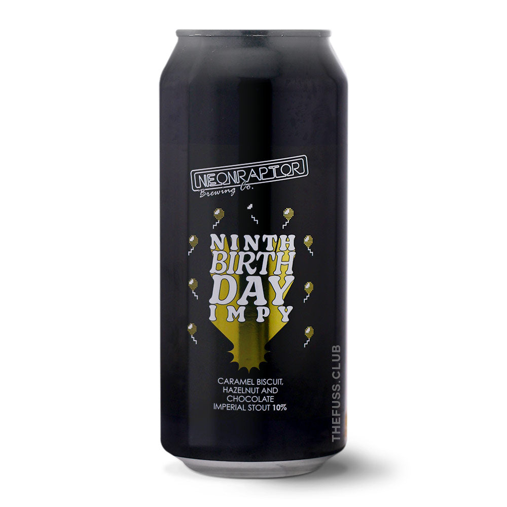 Neon Raptor Brewing Co. Ninth Birthday Impy