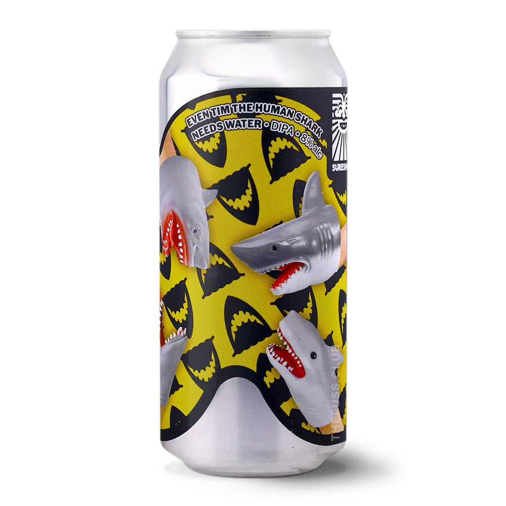 
                  
                    Sureshot Brewing Even Tim the Human Shark Needs Water
                  
                
