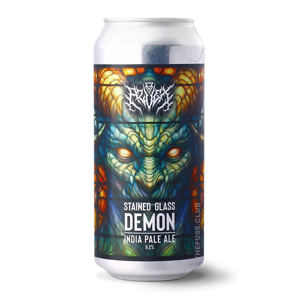 Azvex Brewing Company Stained Glass Demon