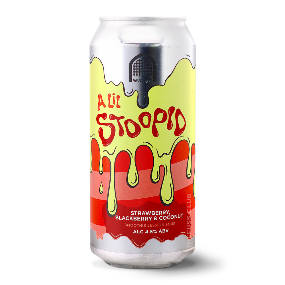 Vault City Brewing A Lil Stoopid: Strawberry, Blackberry & Coconut