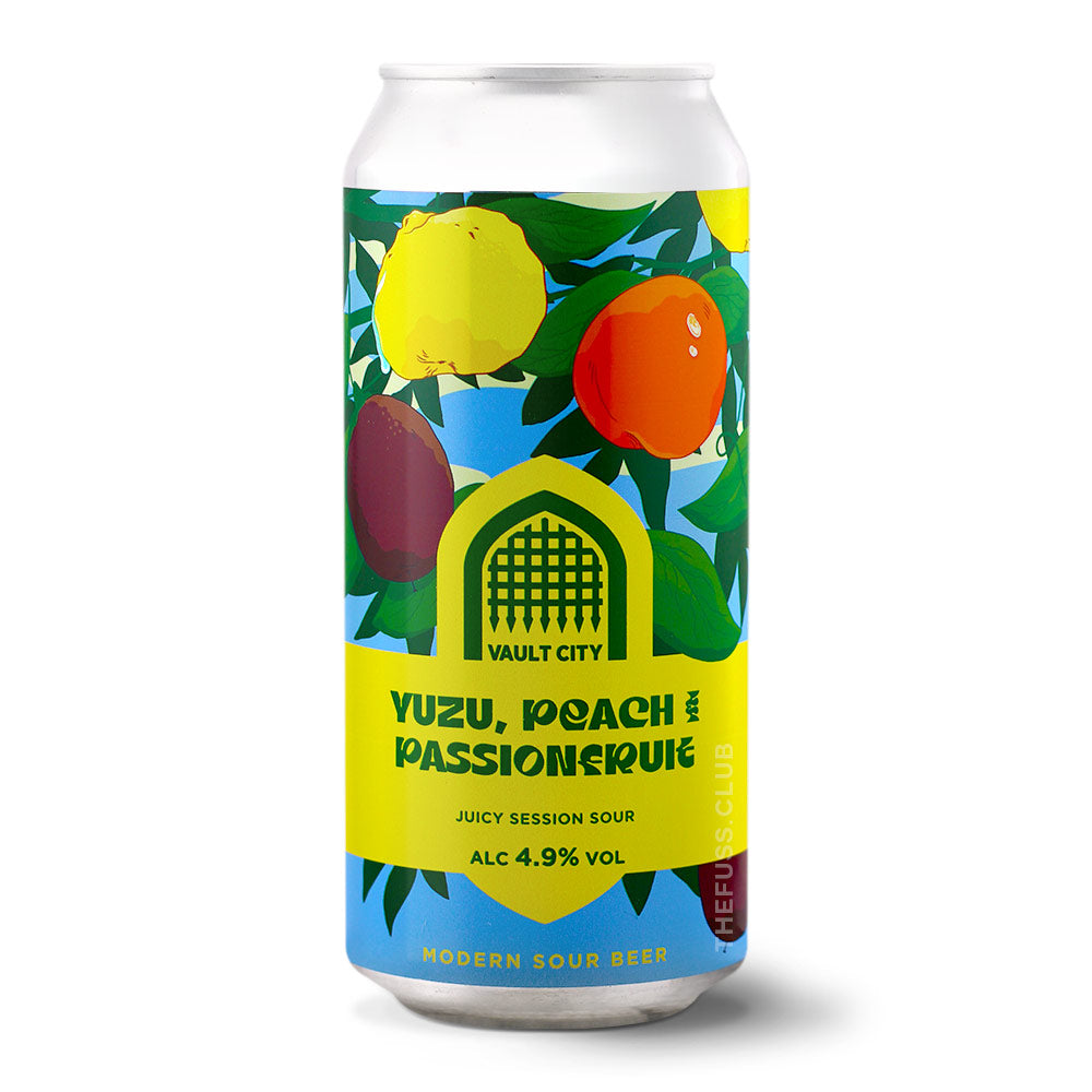 Vault City Brewing Yuzu Peach & Passionfruit