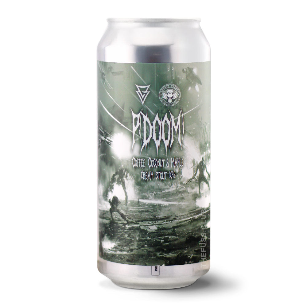 Azvex Brewing Company p-doom Coffee Coconut and Maple Stout - Imperial / Double Pastry craft beer home delivery UK