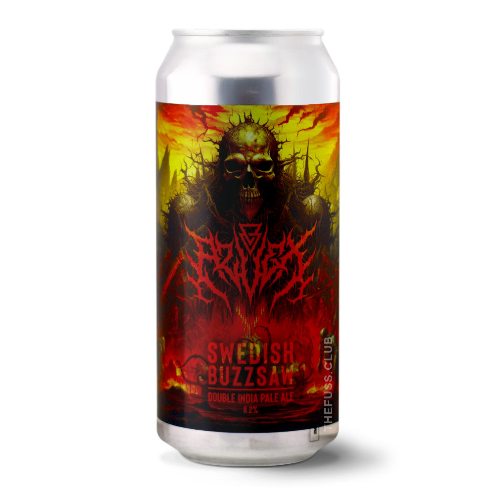 Azvex Brewing Company Swedish Buzzsaw IPA - Imperial / Double New England / Hazy craft beer home delivery UK