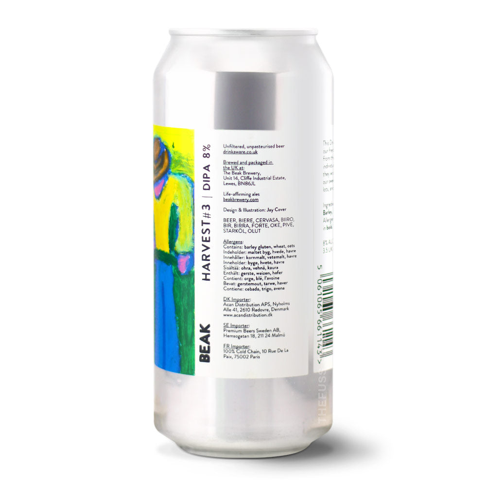 Beak Harvest #3 IPA - Imperial / Double New England / Hazy craft beer home delivery UK