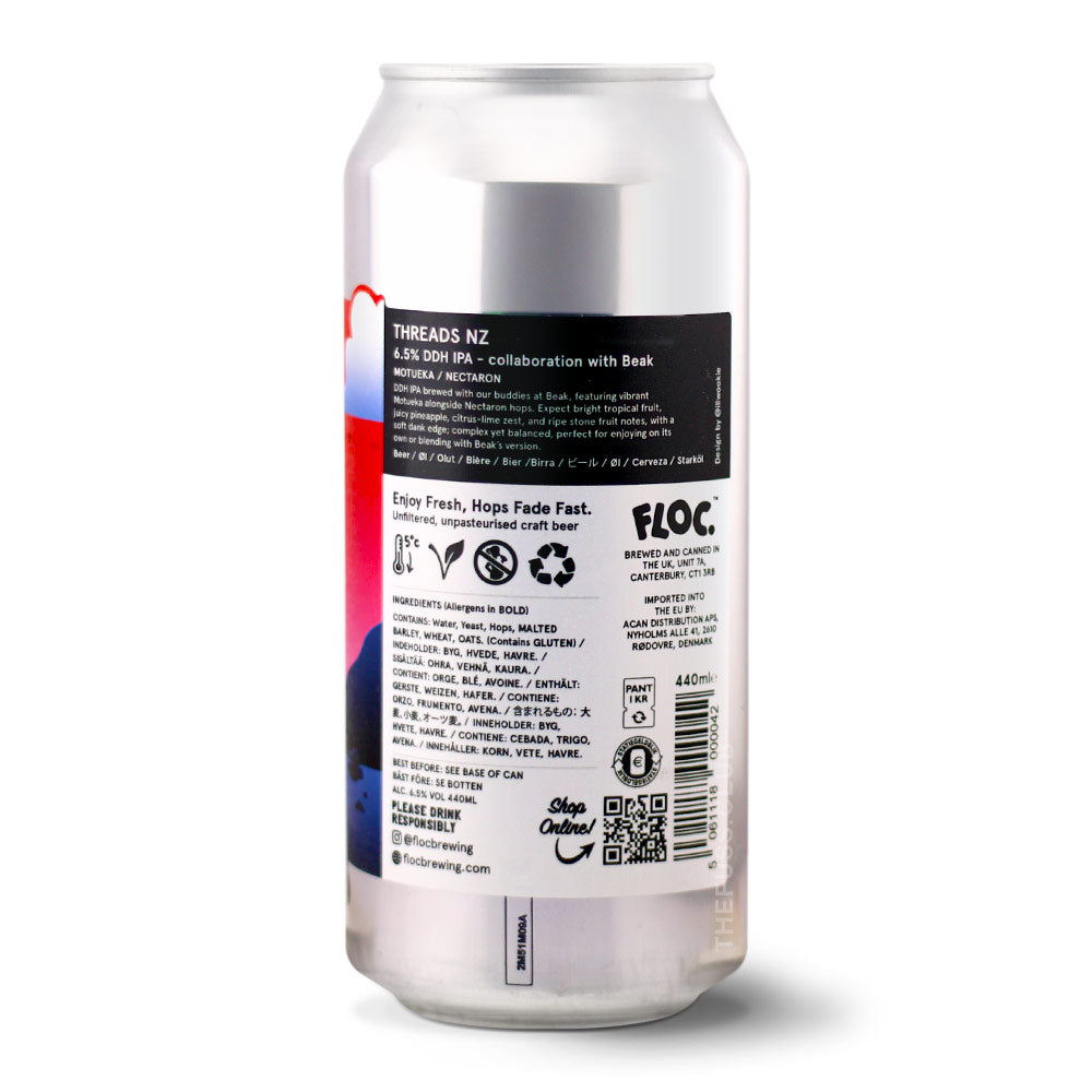Floc. Threads 6 IPA - American craft beer home delivery UK