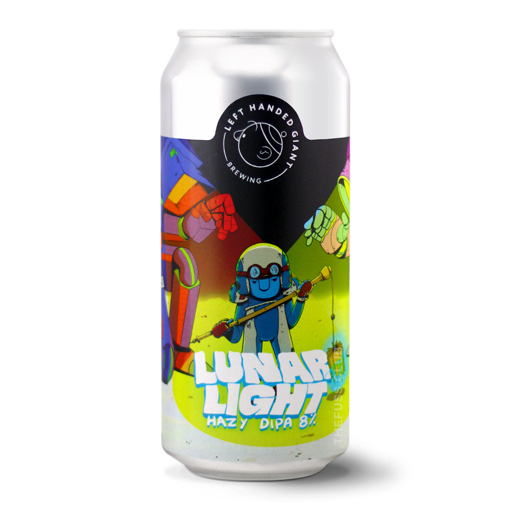 Left Handed Giant Lunar Light IPA - Imperial / Double New England / Hazy craft beer home delivery UK