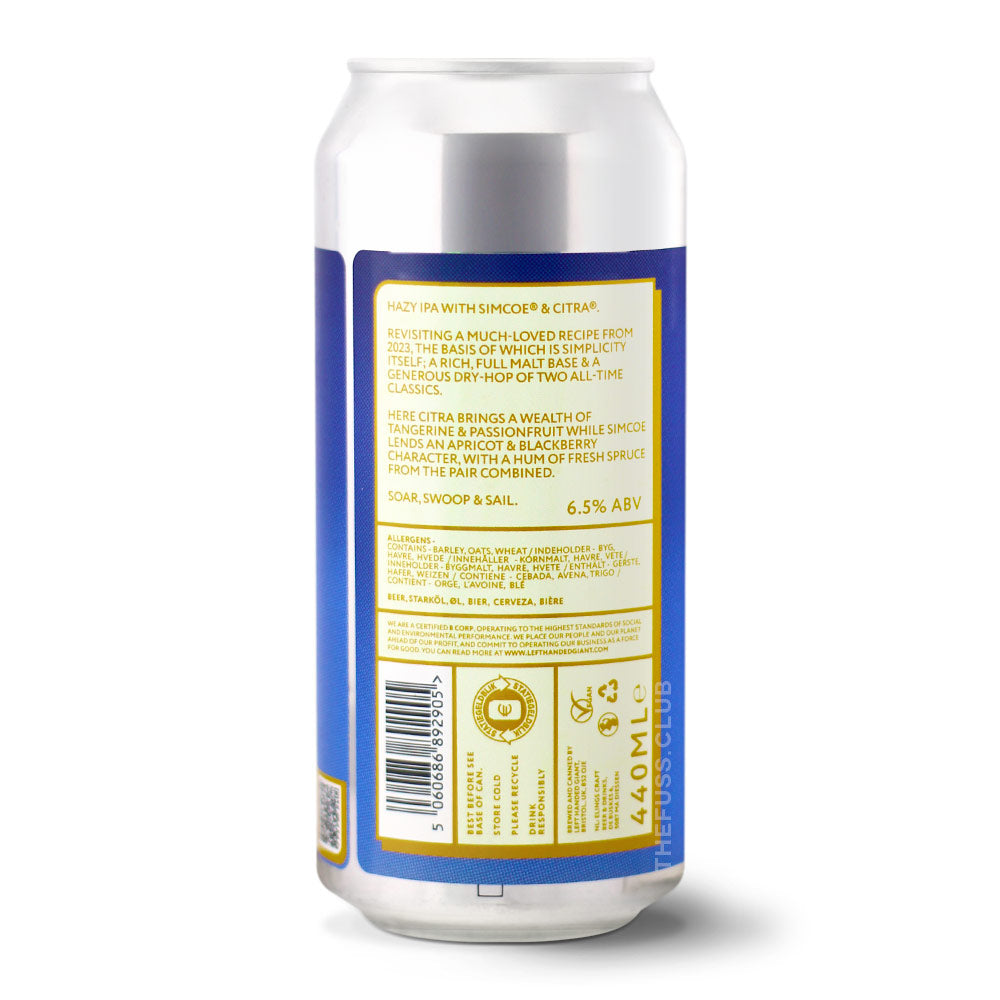 Left Handed Giant You Are Flying IPA - New England / Hazy craft beer home delivery UK