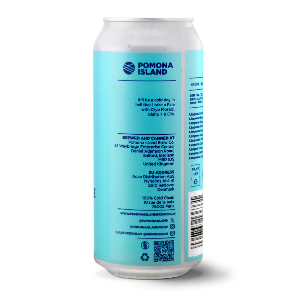 Pomona Island Brew Co. Dead in the Middle of Little Italy Pale Ale - New England / Hazy craft beer home delivery UK