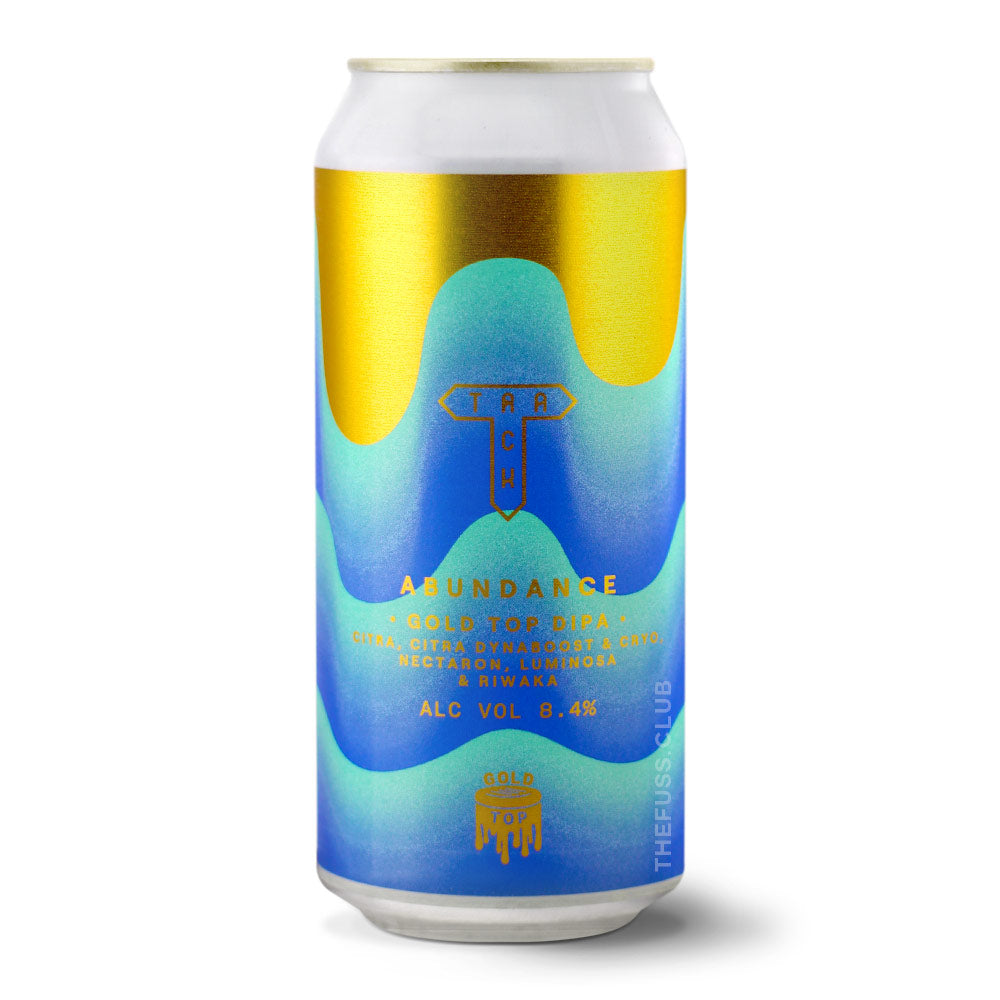 Track Brewing Company Abundance - Gold Top DIPA IPA - Imperial / Double Milkshake craft beer home delivery UK