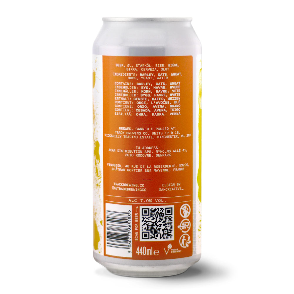 Track Brewing Company Dreaming Of... DDH Peacharine IPA - New England / Hazy craft beer home delivery UK