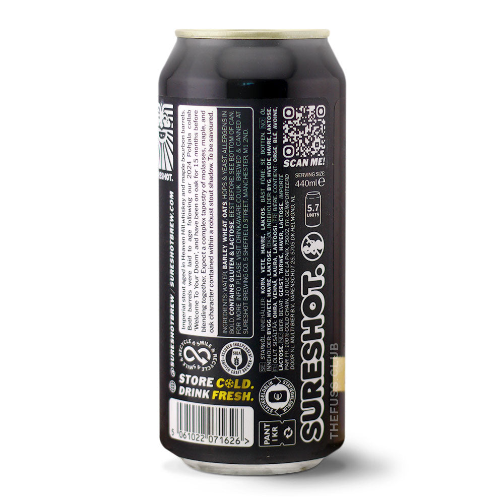 Sureshot Brewing BA. Series 1: Doom Stout - Imperial / Double craft beer home delivery UK