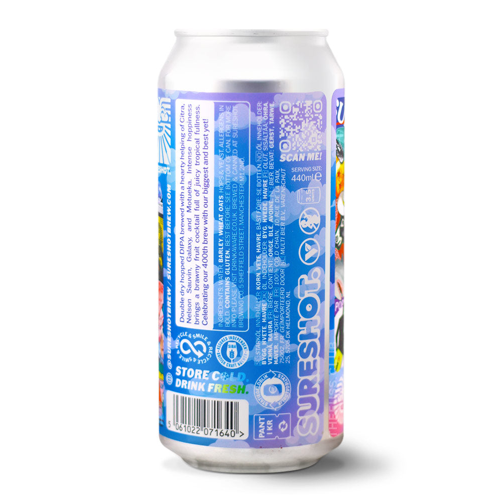 Sureshot Brewing Now That’s What I Call Sureshot! Vol.400 IPA - Imperial / Double craft beer home delivery UK