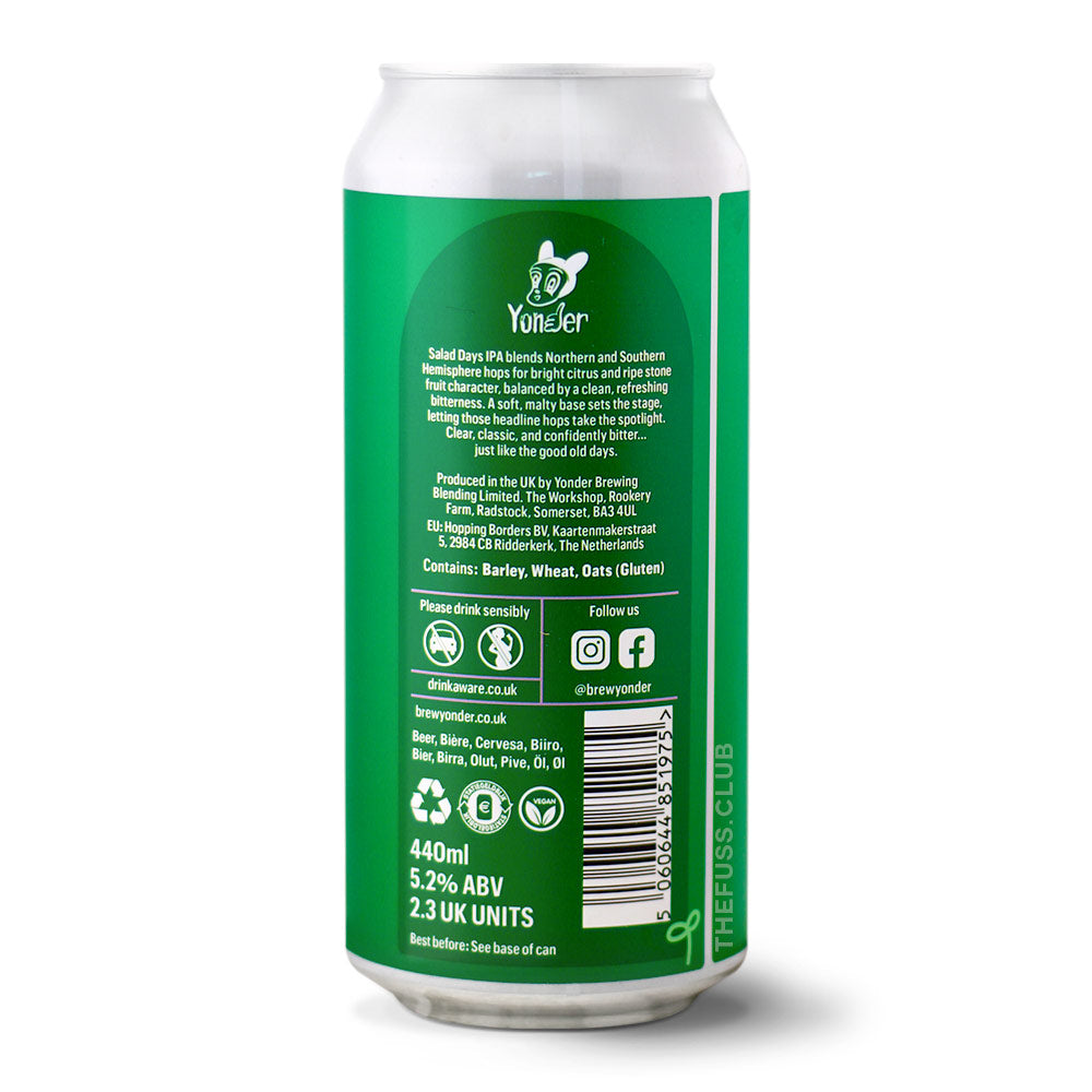 Yonder Brewing Salad Days IPA - Other craft beer home delivery UK