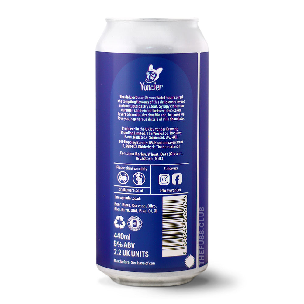 Yonder Brewing Stroopwafel Stout - Pastry craft beer home delivery UK