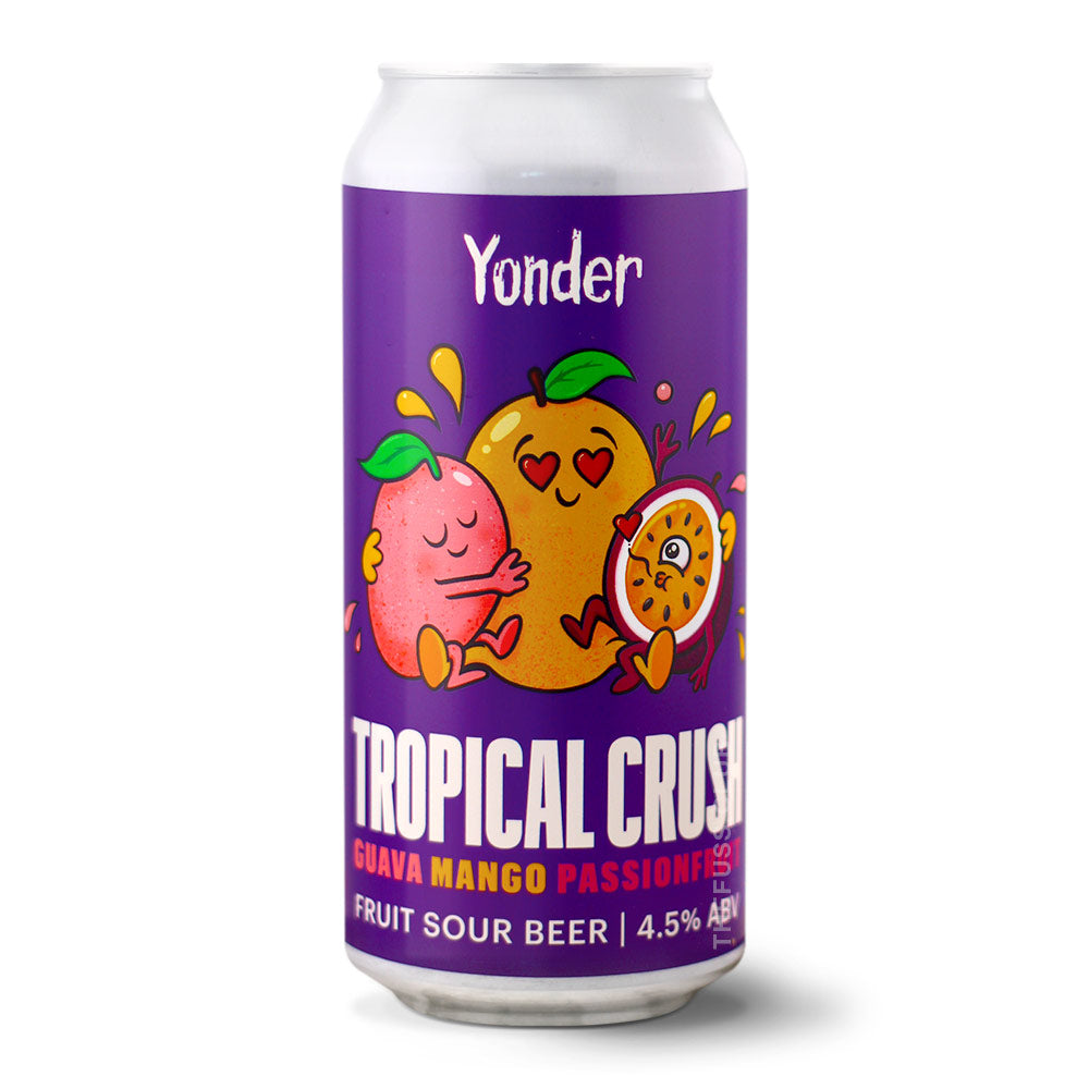 Yonder Brewing Tropical Crush Sour - Smoothie / Pastry craft beer home delivery UK