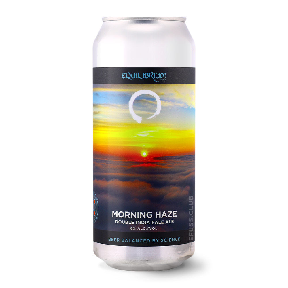Equilibrium Brewery Morning Haze IPA - Imperial / Double New England / Hazy craft beer home delivery UK
