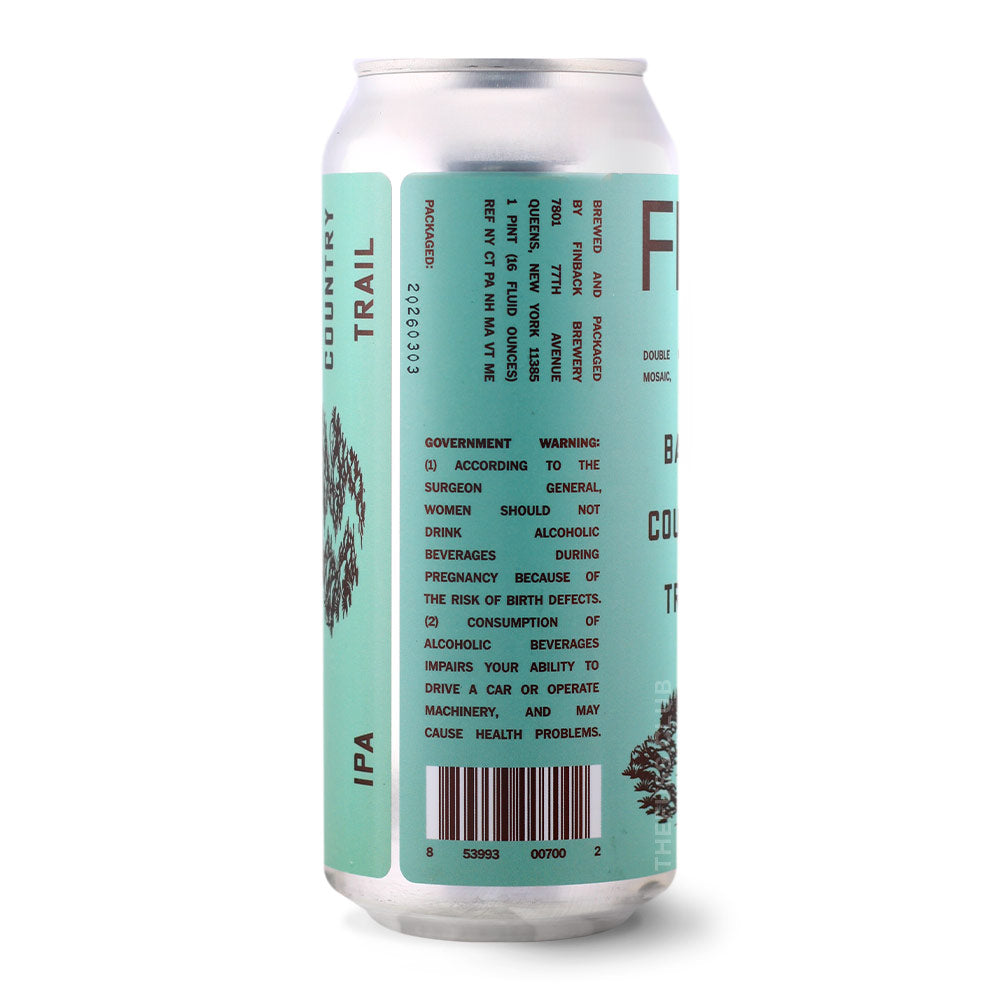Finback Brewery Backcountry Trail IPA - Imperial / Double craft beer home delivery UK