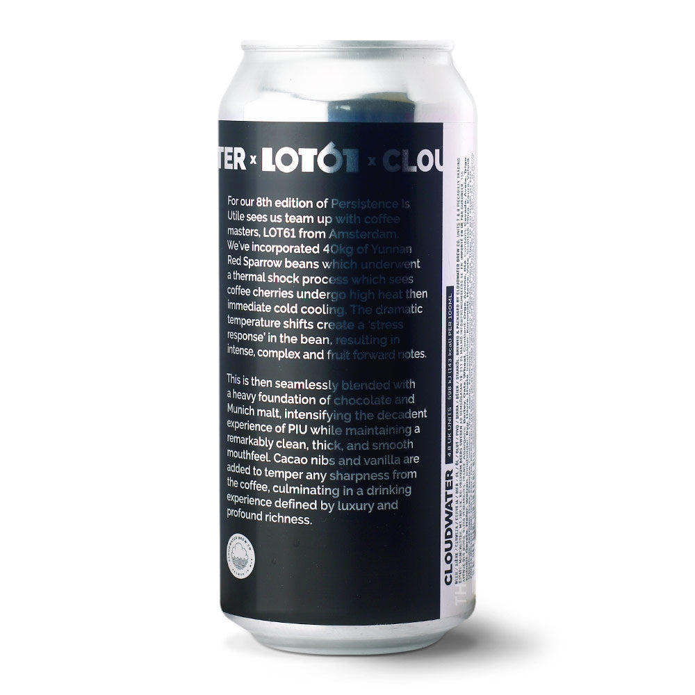 Cloudwater Brew Co. Persistence Is Utile #VIII Stout - Imperial / Double Coffee craft beer home delivery UK