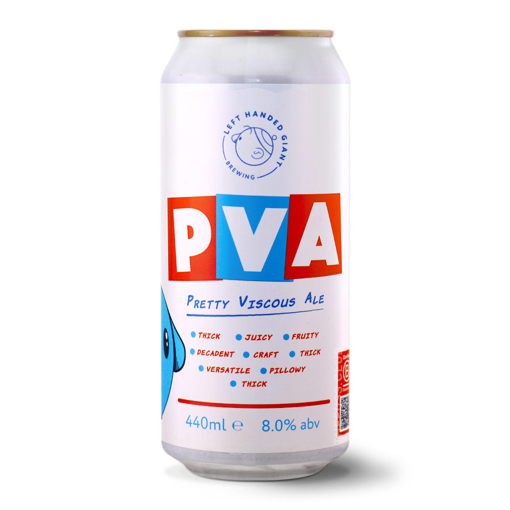 Left Handed Giant PVA (Pretty Viscous Ale) IPA - Imperial / Double New England / Hazy craft beer home delivery UK