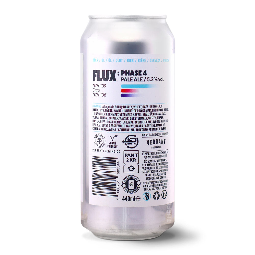 Verdant Brewing Co Flux Phase 4 Pale Ale - New England / Hazy craft beer home delivery UK