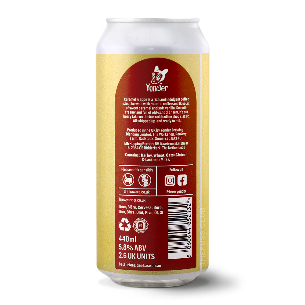 Yonder Brewing Caramel Frappe Stout - Coffee craft beer home delivery UK