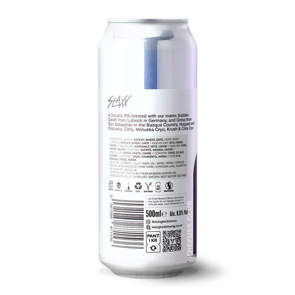 Rivington Brewing Co Slaxx IPA - Imperial / Double craft beer home delivery UK