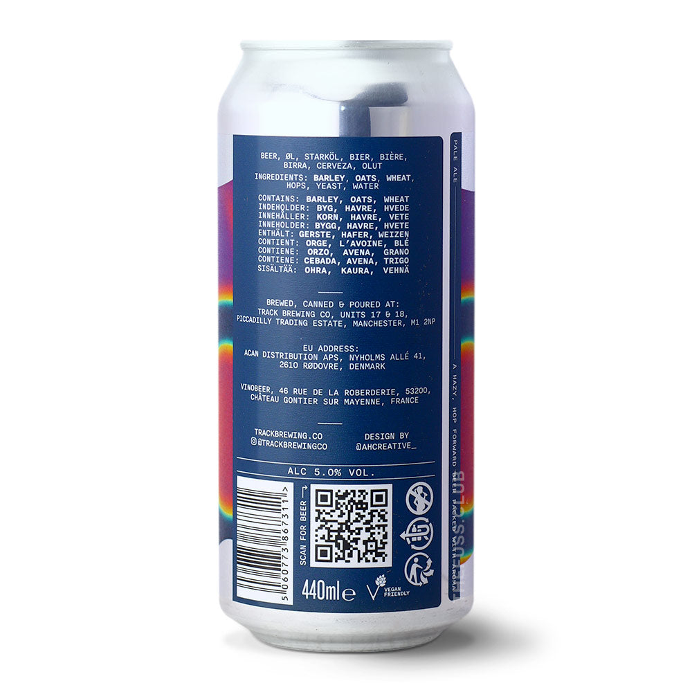 Track Brewing Company All Four Walls Pale Ale - New England / Hazy craft beer home delivery UK