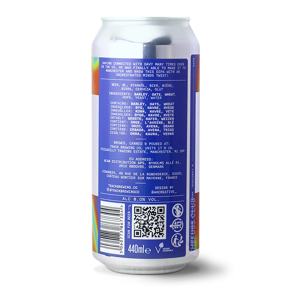 Track Brewing Company Ethos IPA - Imperial / Double New England / Hazy craft beer home delivery UK