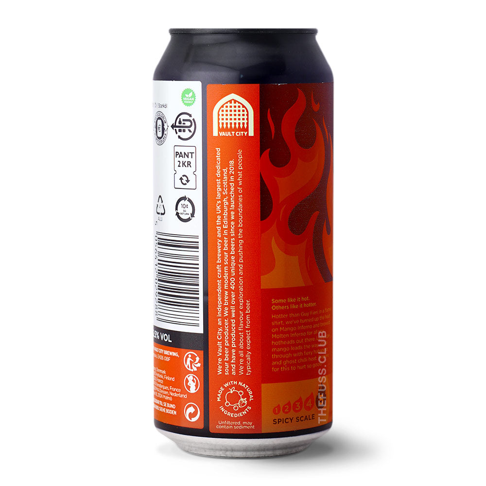 Vault City Brewing Molten Inferno Sour - Other craft beer home delivery UK