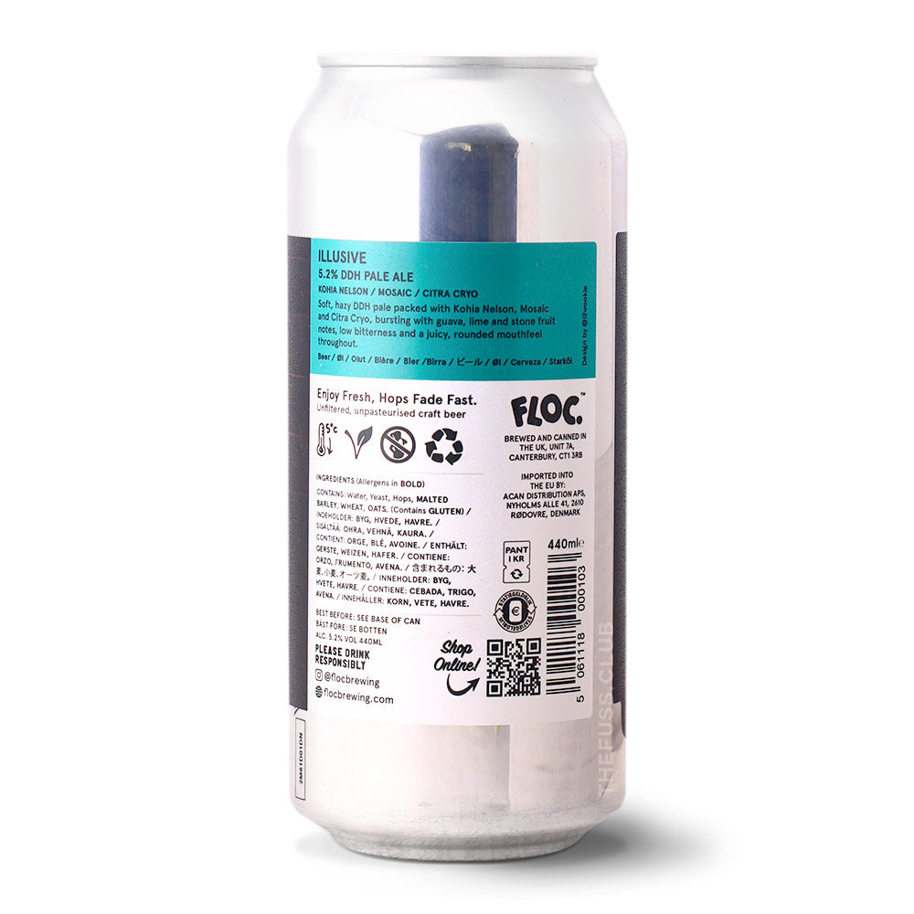 Floc. Illusive Pale Ale - New England / Hazy craft beer home delivery UK