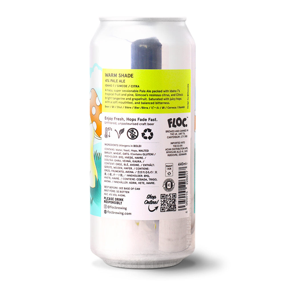 Floc. Warm Shade Pale Ale - New England / Hazy craft beer home delivery UK