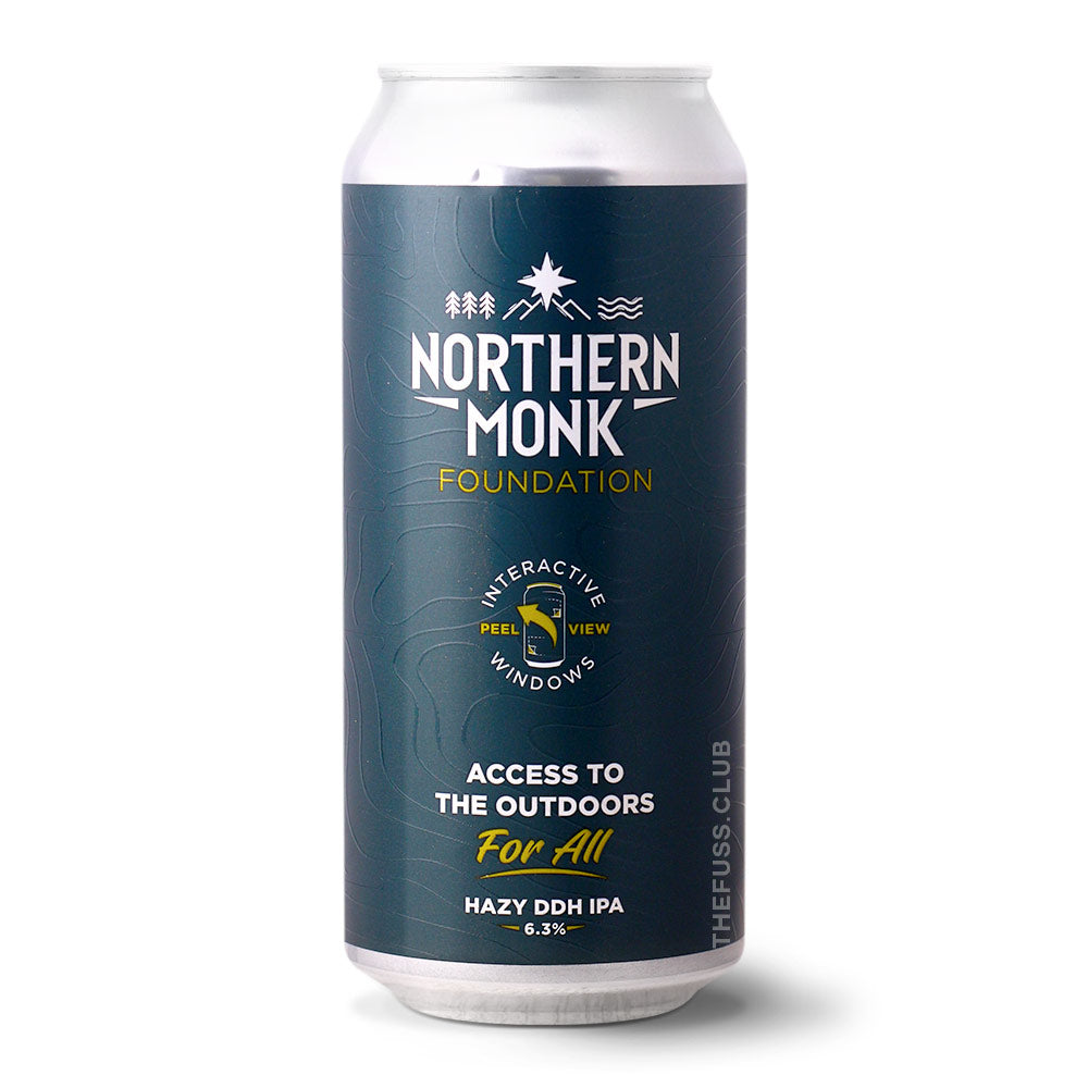 Northern Monk NORTHERN MONK FOUNDATION // HAZY DDH IPA IPA - New England / Hazy craft beer home delivery UK