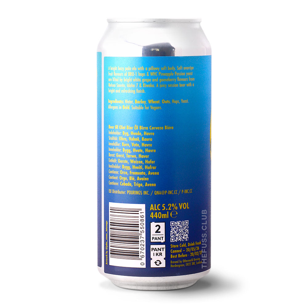 Otherworld Brewing BALEEN Pale Ale - New England / Hazy craft beer home delivery UK