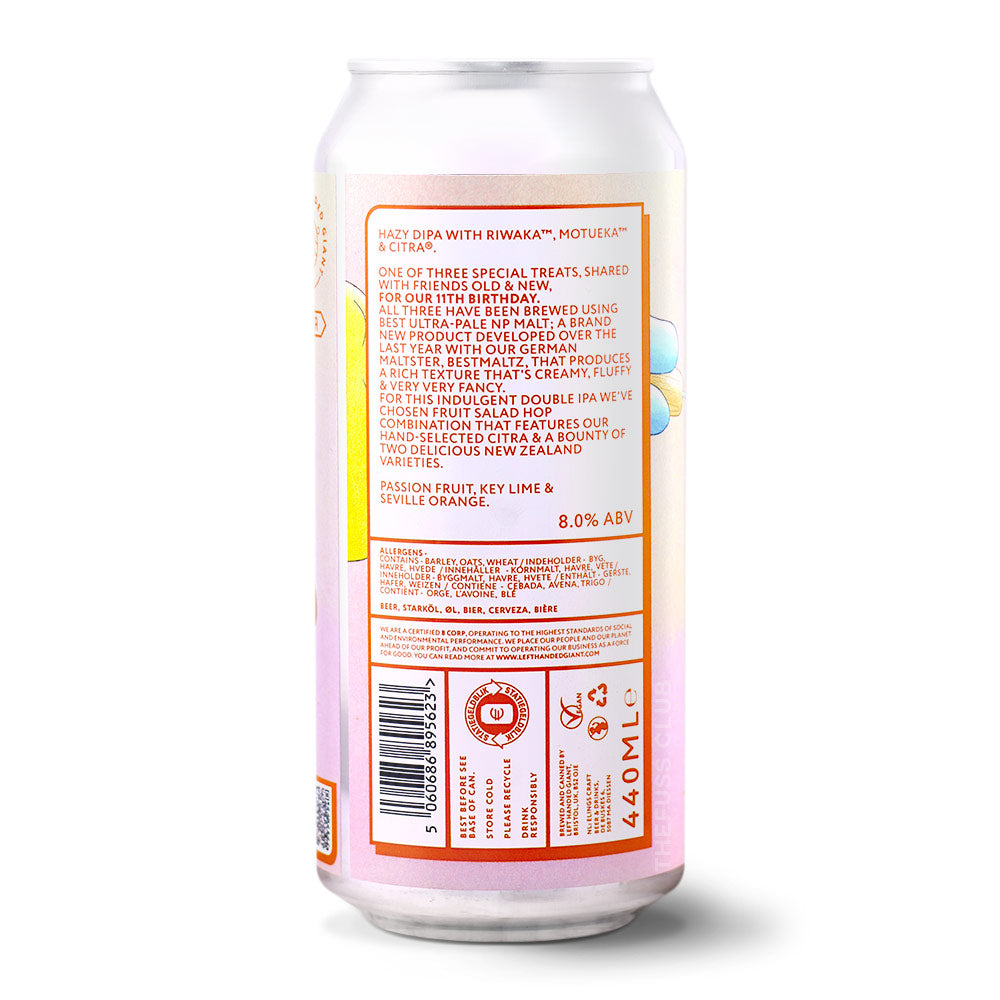 Left Handed Giant Fondue IPA - Imperial / Double New England / Hazy craft beer home delivery UK