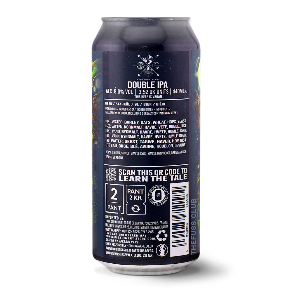Tartarus Beers Merlin IPA - Imperial / Double craft beer home delivery UK