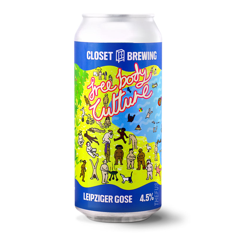 Closet Brewing Free Body Culture Sour - Traditional Gose craft beer home delivery UK