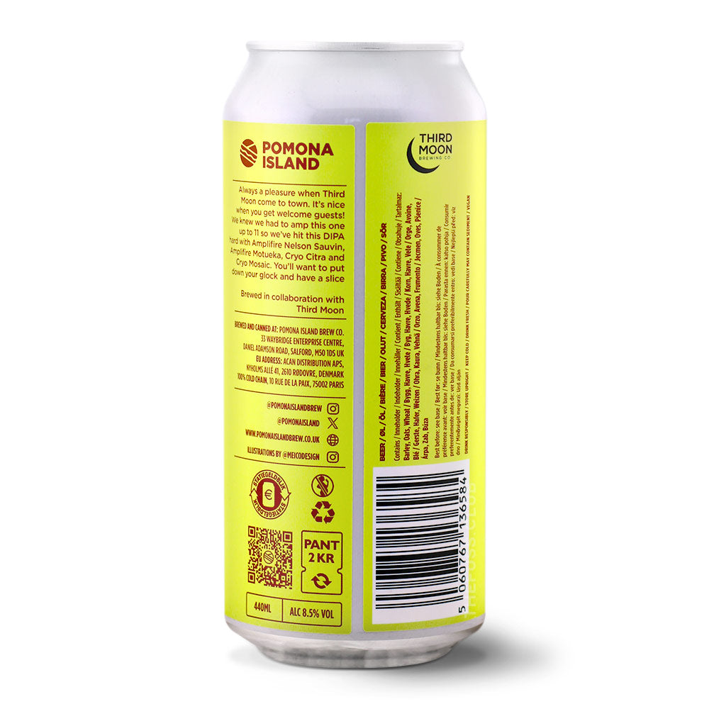 Pomona Island Brew Co. Mama's Lemon Pound Cake IPA - Imperial / Double New England / Hazy craft beer home delivery UK