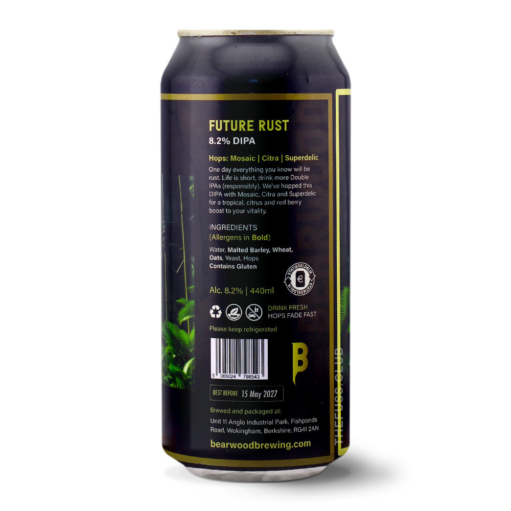 Bearwood Brewing Future Rust IPA - Imperial / Double craft beer home delivery UK