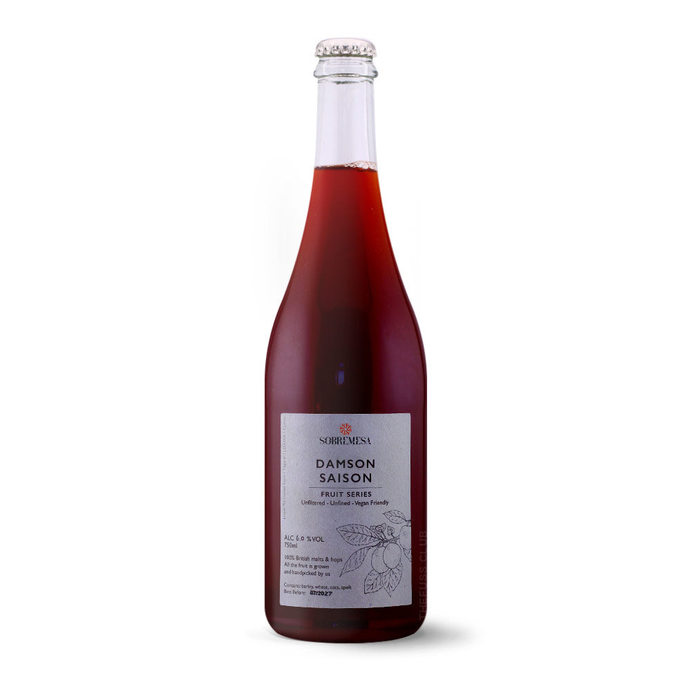 Sombremesa Damson Sasion Farmhouse Ale - Other craft beer home delivery UK