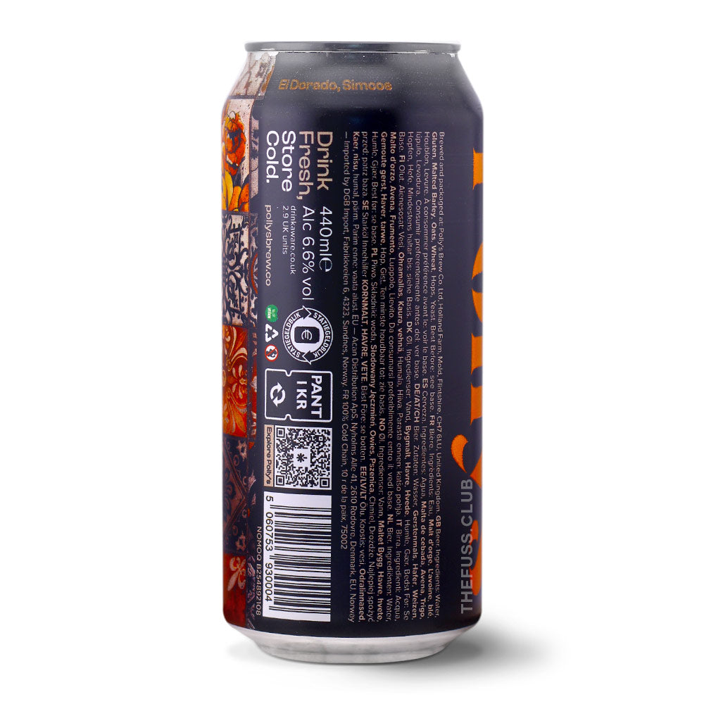 Polly's Brew Co. Patternist IPA - New England / Hazy craft beer home delivery UK