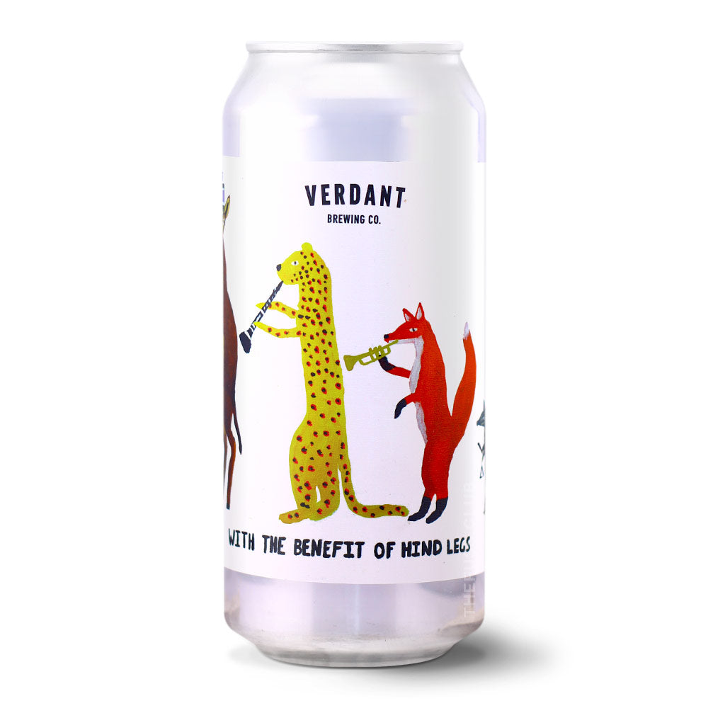 Verdant Brewing Co With The Benefit Of Hind Legs IPA - New England / Hazy craft beer home delivery UK