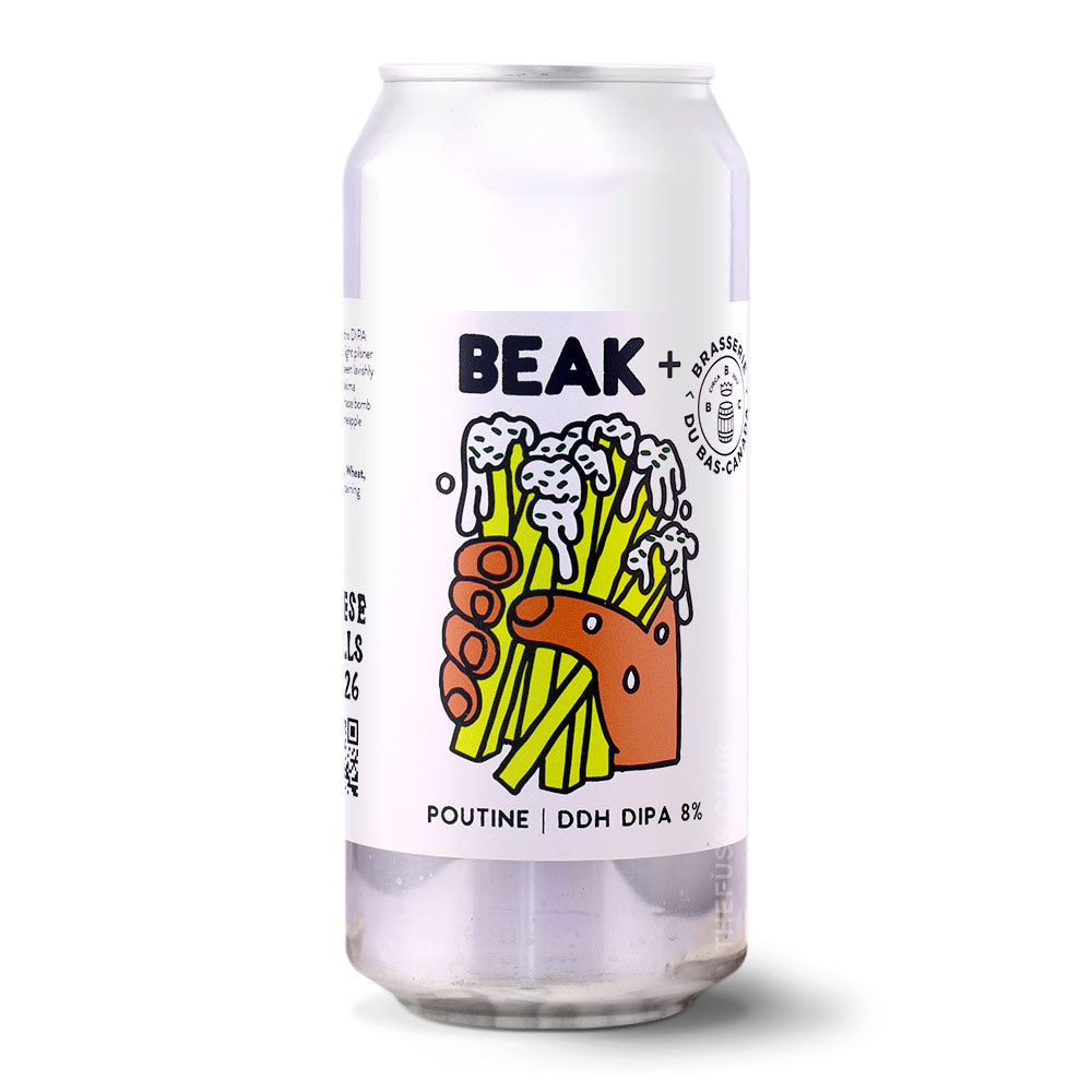Beak Poutine IPA - Imperial / Double New England / Hazy craft beer home delivery UK