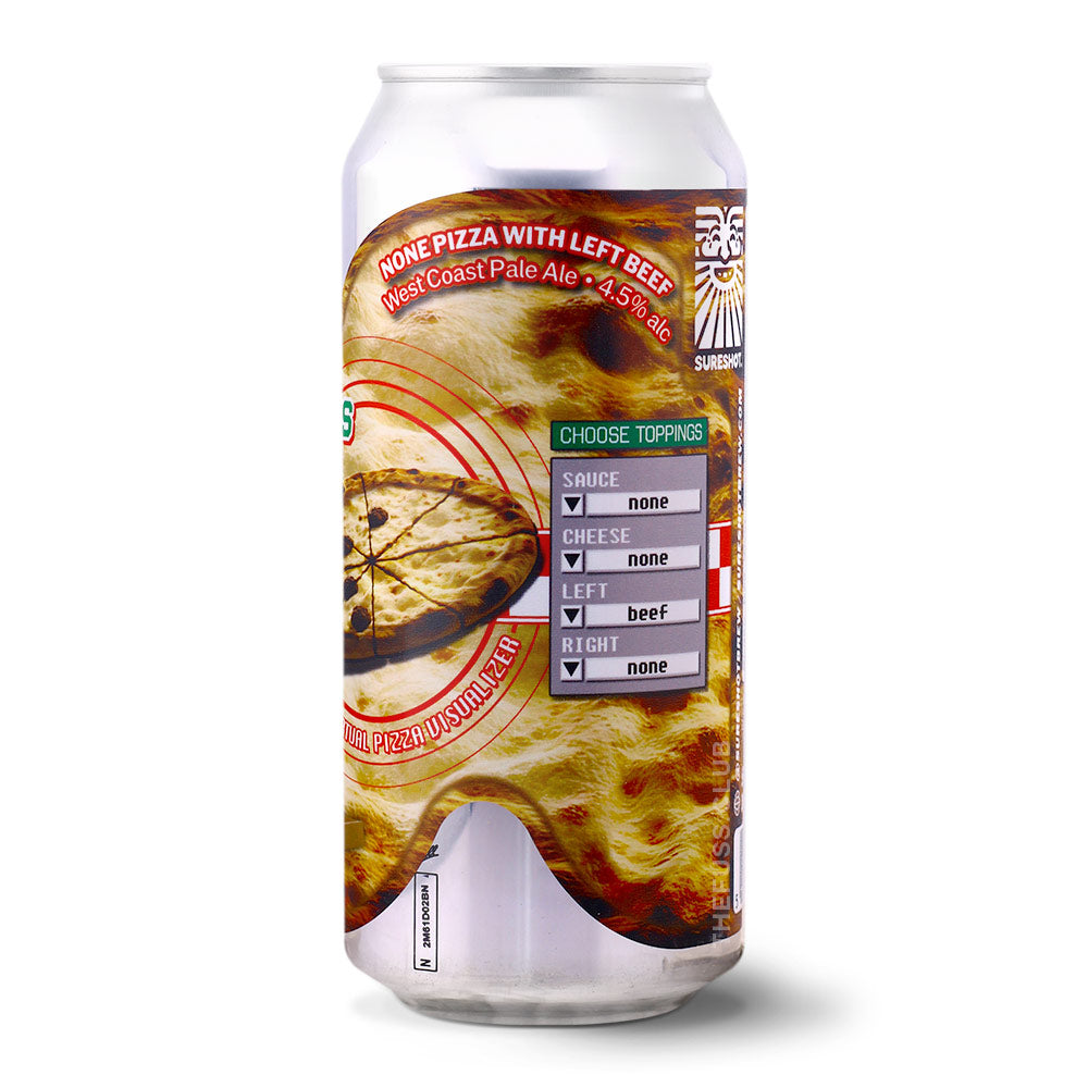 Sureshot Brewing None Pizza With Left Beef Gluten-Free craft beer home delivery UK