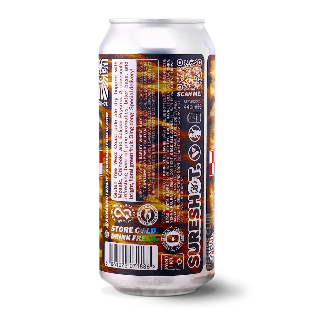 Sureshot Brewing None Pizza With Left Beef Gluten-Free craft beer home delivery UK