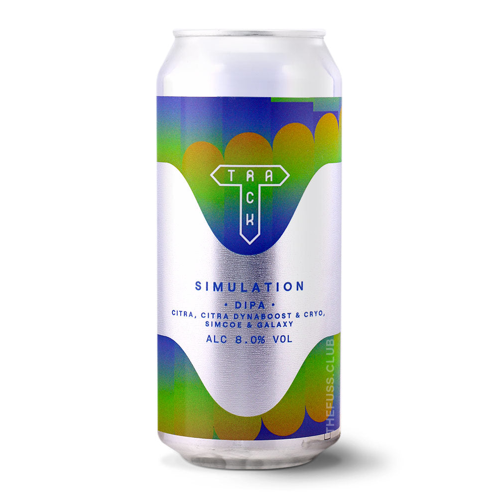 Track Brewing Company Simulation IPA - Imperial / Double New England / Hazy craft beer home delivery UK