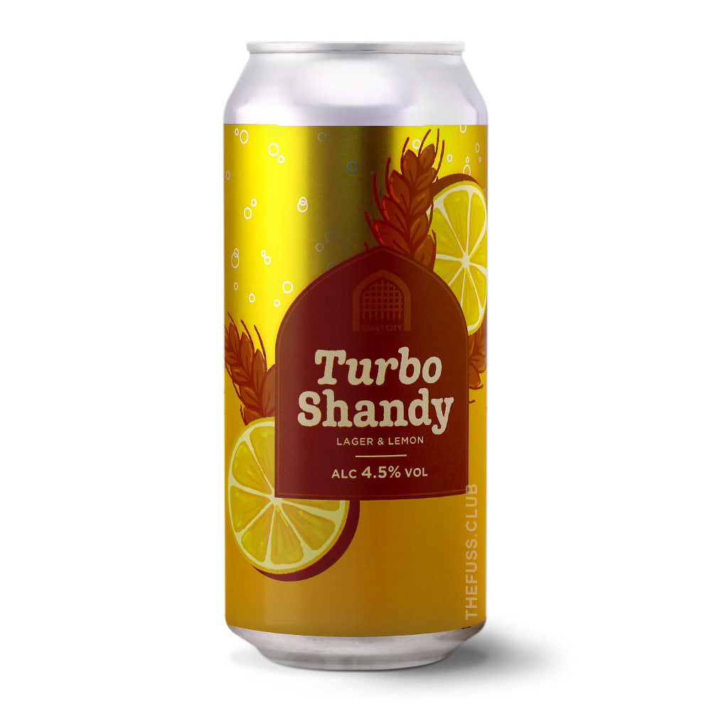 Vault City Brewing Turbo Shandy Lager - Fruited   craft beer home delivery UK